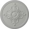 Ekena Millwork Milton Ceiling Medallion (Fits Canopies up to 7 7/8"), Hand-Painted Frost, 40 5/8"OD x 1 3/4"P CM40MIFRF - alternate 1
